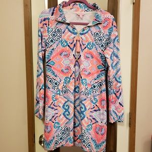 Solar Opposite Skipper Popover Dress Size Medium